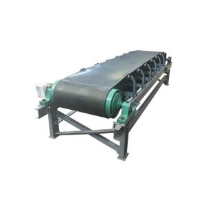 Horizontal Conveyor Belt Machine Ajustable Speed 500MM Width
