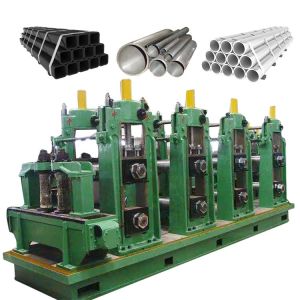 Fully Automatic ERW219 Carbon Steel Pipe Making Machine 150KW