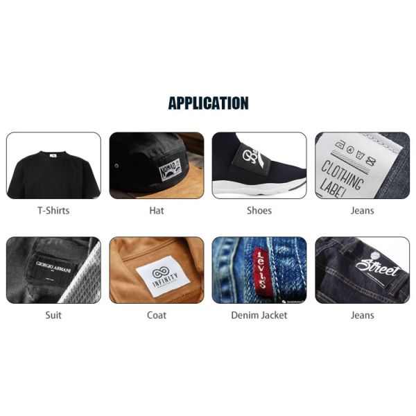 Woven label production process