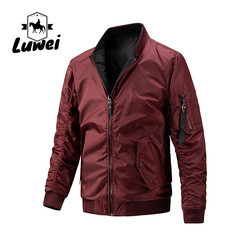 Oem Clothing Jaket Winter Windproof Bomber Utility Polyester Motorcycle Fabric