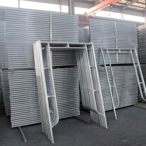 Hot Dip Galvanized 1219x1524mm Walk Through Frame System