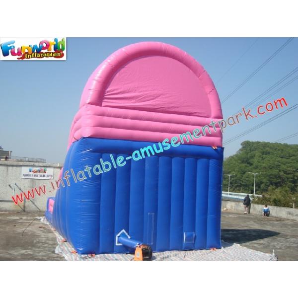 Popular Commercial Inflatable Slide Double Line , Giant Slide Toys
