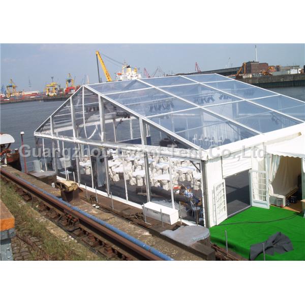 Clear Span Tent Customized Exhibition Display marquee With European Standard Frame Structure