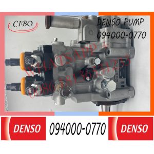 China Common Rail Diesel Injection Fuel Pump 094000-0770 8981677630 For IS-UZU 6WG1 8-98167763-0 on sale