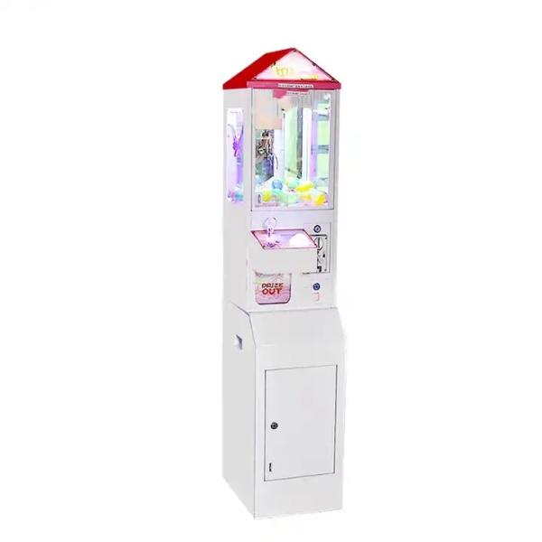 Amusement Game Center Mini Claw Machine with Bill Acceptor and Metal Acrylic Plastic