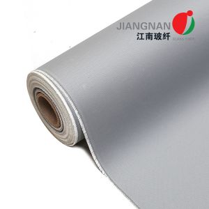 Grey Silicone Fiberglass Cloth Silicone Coated Fiberglass Cloth With Better