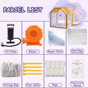 Unique Bubble House Inflatable Party Bubble Balloon House Tent For Kids