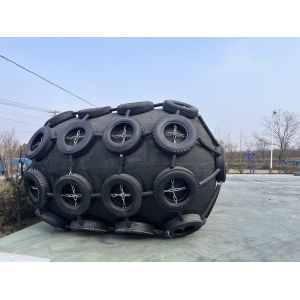 Ship Berthing Pneumatic Rubber Fender Made Secure Simple Black