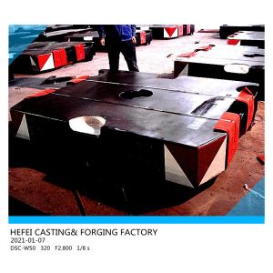 Shot Blast Vacuum Casting GG250 10T Crane Counter Weight