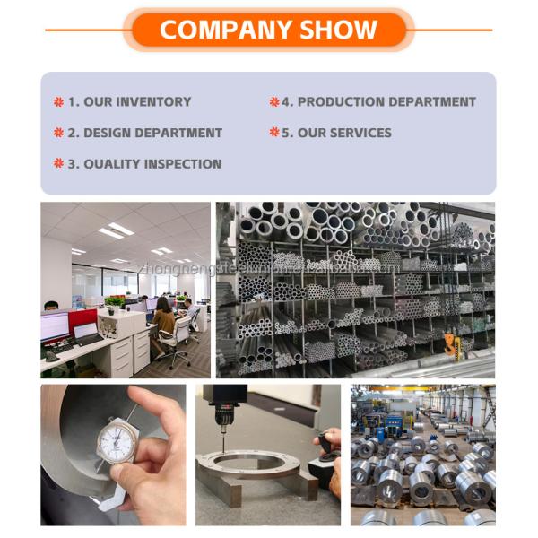 Wholesale Custom Rectangular Square Aluminum Alloy Tubes Profile Large Diameter