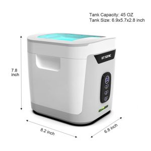 35w Power Ultrasonic Cleaning Vegetables Fruits Cleaner With 1300ml Detachable