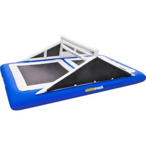 Toddler Inflatable Water Volleyball Court , Floating Bouncy Blow Up Volleyball