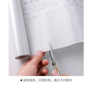 Kitchen Cabinet Oil-Proof Sticker Transparent Vinyl Wallpaper Greaseproof