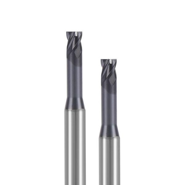 Buy 65° 4-Flute Tungsten Carbide End Mill for Stainless Steel , High Precision CNC Milling Cutter at wholesale prices
