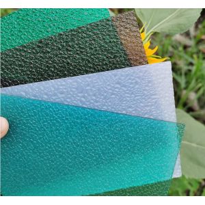 Scratch Proof Polycarbonate Frosted Sheet Plastic Grind Arenaceous Grain