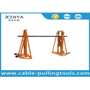 15T - 20T Cable Handling Equipment / Cable Drum Hydraulic Reel stand