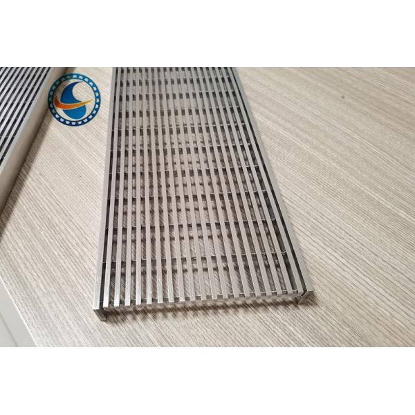 Buy Stainless Steel 316l Wedge Wire Panel Screen For Floor Drain Filter at wholesale prices