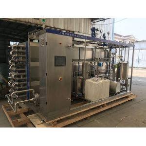 SUS304 UHT Tubular Sterilizer For Orange Juice