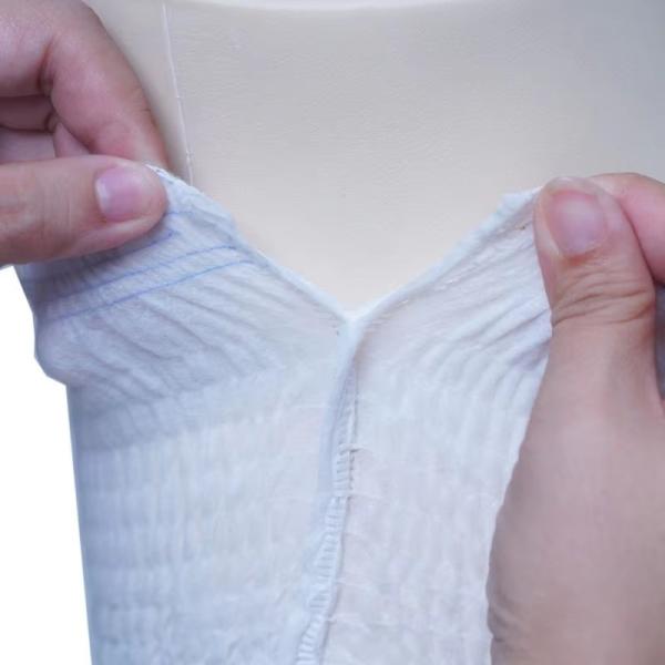 Buy Non Woven Fabric Pull Up Incontinence Pants Medium Disposable Adult Diaper Pants at wholesale prices