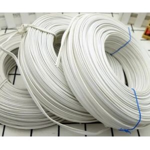 Embossed PVC PE Full 0.8mm Plastic Nose Wire For Earloop Mask