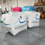 Custom Floating Triathlon Inflatable Cube Buoy Water Swim Regatta Race Air