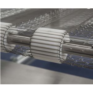 Pizza Oven 316 Stainless Steel Wire Conveyor Food Mesh Belt For Baking