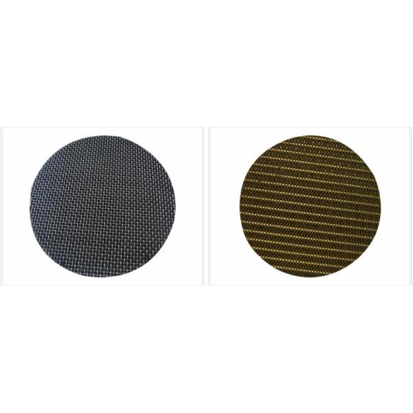 High Pressure Sintered Mesh Filter Disc 0.2um To 300um Filtration Rate