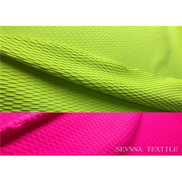 Lycra Material Performance Knit Fabric , Digital Printing Sport Knit Fabric
