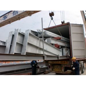 Hot dippedGalvanized C purlins Garage Steel Frame Three floors For Supper Market
