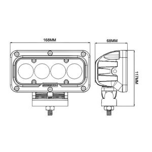 Car Accessory High Quality 40W LED Work Light