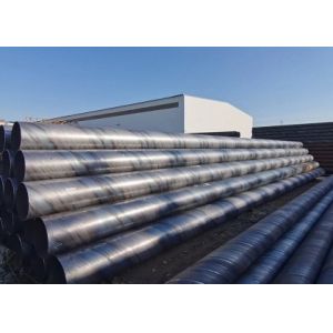 Spiral Welded Steel Pipe Large Diameter Water Oil Gas 12m Length ASTM Certified