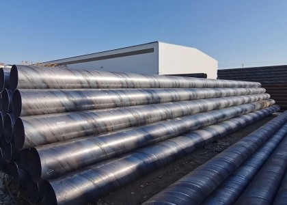 Buy Spiral Welded Steel Pipe Large Diameter Water Oil Gas 12m Length ASTM Certified at wholesale prices