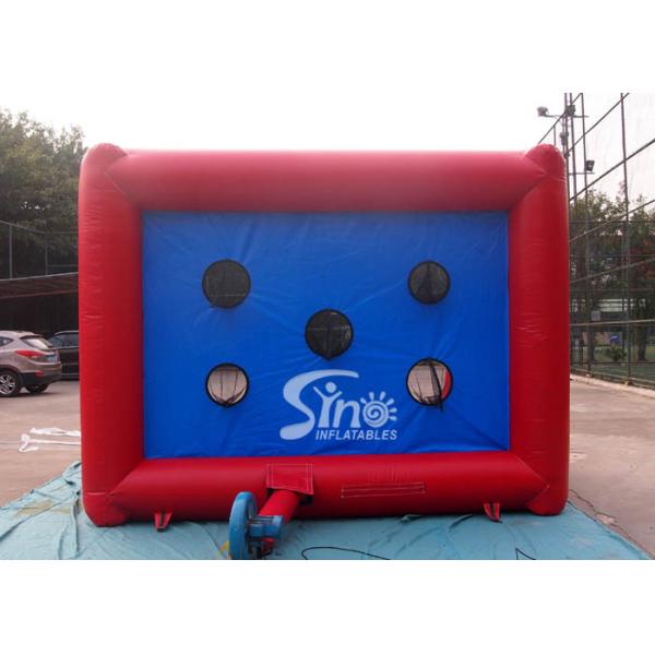 Kids N Adults Inflatable Football Goal Games With Big Shoot