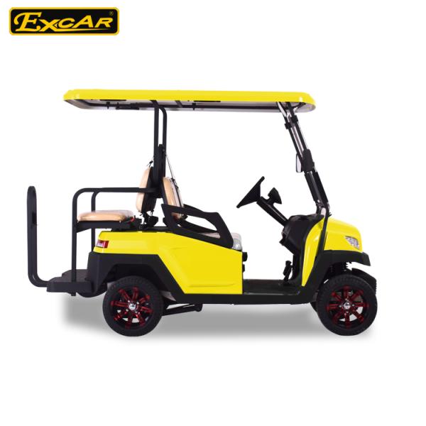Energy Saving 4 Seater Club Car With Italy Graziano Axle CE Approved