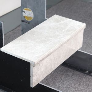 Customizable Grade AAA Stair Ceramic Tiles , 17mm Natural Stone Stairs