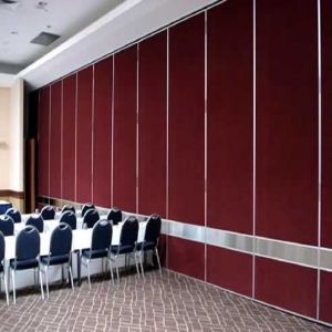 Quality Folding Sliding Operable Partition Walls for Banquet Hall / Sound Absorbing Room Dividers for sale
