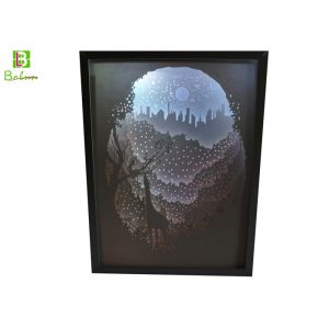 Quality Cube Sculpture Lamp Christmas Display Props For Merchandising for sale