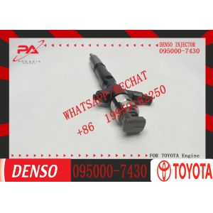 Real High Quality Diesel Fuel Injector Common Rail Injector 095000-7430 23670