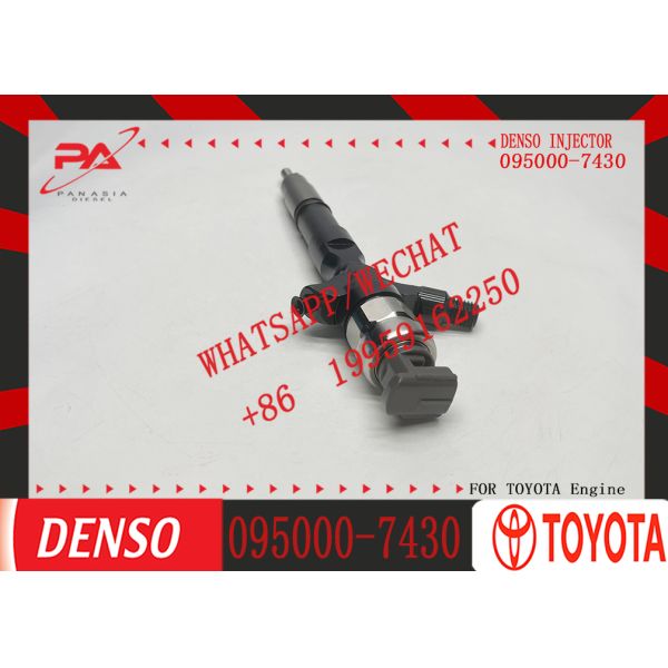 Real High Quality Diesel Fuel Injector Common Rail Injector 095000-7430 23670-39245 2367039245