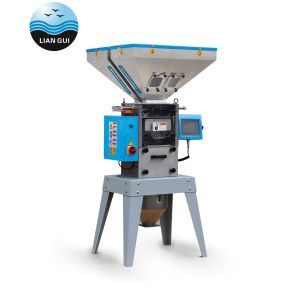 Four Hoppers Mixing Gravimetric Blender For Plastic Injection Industry