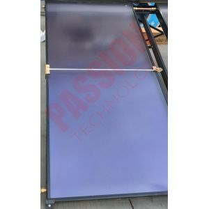 Blue Absorber Flat Panel Solar Collector
