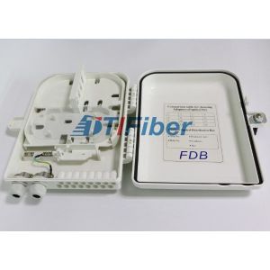 16 Core Fiber Termination Box For FTTX Access System Wall And Pole Mounted Use