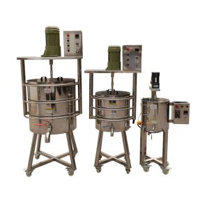 Heating Mixing Lipstick Drum 150L Lipstick Stirring Melting Machine