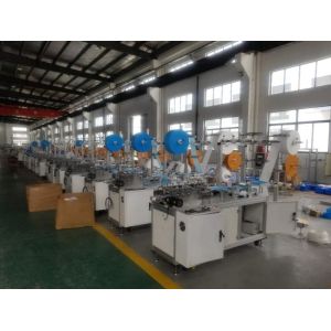 Touch Screen 8.5kw 200pcs/Min Face Mask Making Machine
