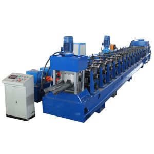 Quality New Style GI Highway Guardrail Roll Forming Machine With Hydraulic Decoiler for sale