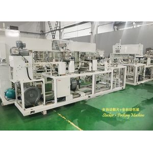 Emergency Discharge 900PPM 2 Phase Sanitary Napkin Packing Machine