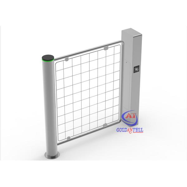 Intelligent Swing Barrier Gate with Face and Temperature Recognition for