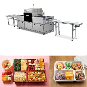 Fresh Keeping Vacuum Packing Equipment Automatic Food Skin Packing Machine