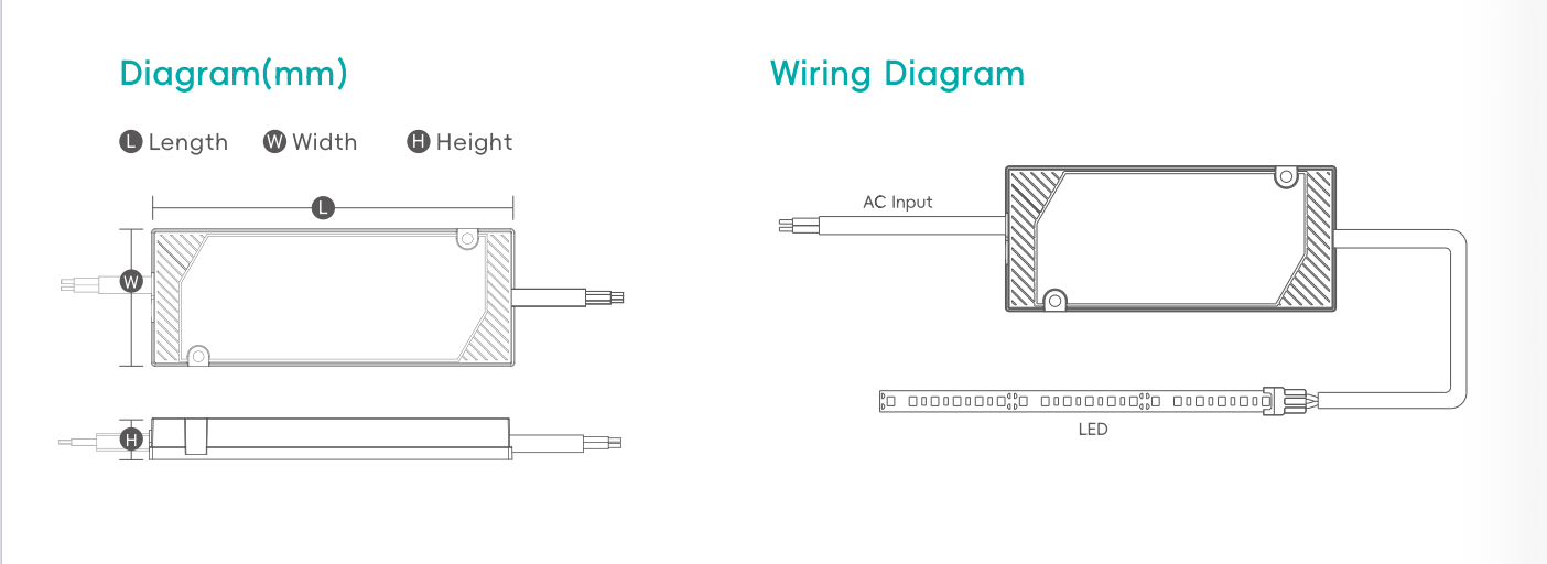 60W IP44 LED Driver