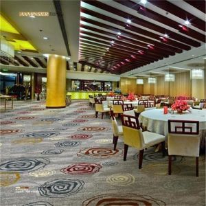 Axminster Banquet Hall Carpet 80% Wool 20% Nylon Antistatic Feature